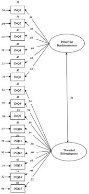 Psychometric Properties of the Interpersonal Needs Questionnaire-15 in Spanish Adolescents